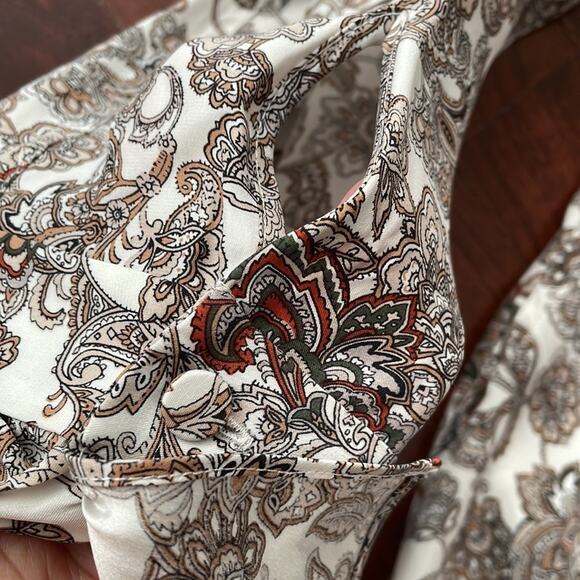 FRAME 100% Silk Ruffle Button Down Blouse NWT - Picture 8 of 8